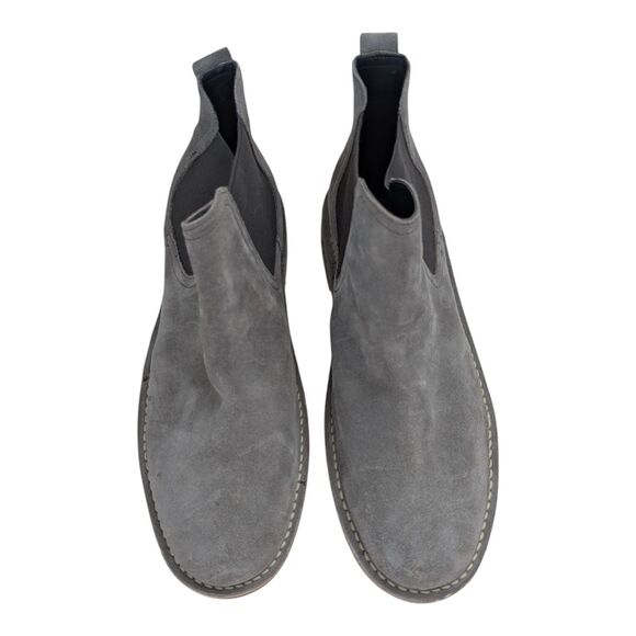 Hawke & Co Men's Skylark Gray Suede & Textile Chelsea Boots Round Toe 11 Classic - Picture 4 of 13